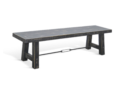 1367BS Black Sand Dining Table W/ Turnbuckle