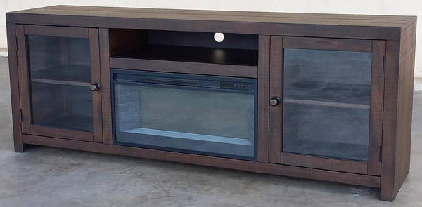 3573TL-72F Media Console W/28" Fireplace Insert Option