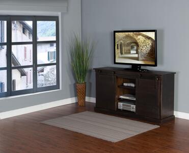3577CO2 65" TV Console W/ Barn Door