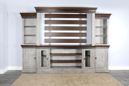 3649TA-H1 Hutch Top Crown & Columns