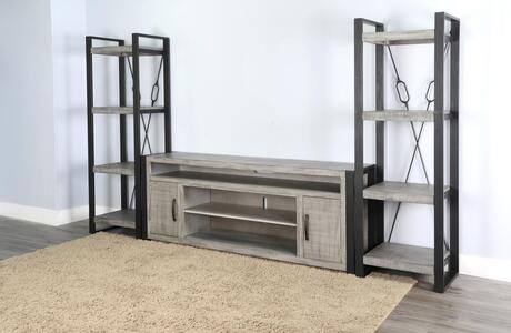 3652AG Entertainment Wall ( Console+2 Piers )