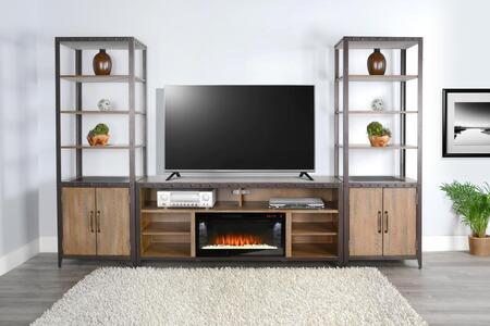 3654AB San Diego Wall ( Console + 2-Piers )