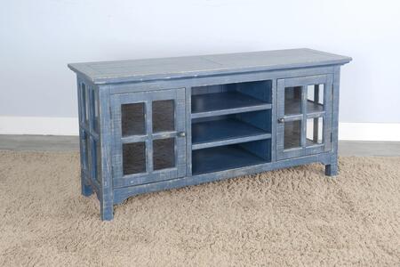 3655OB Ocean Blue TV Console