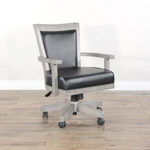 1444AG Game Chair W/ Casters, Cushion Seat & Back