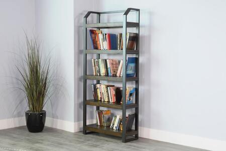2835TL Bookcase W/ Metal Frame