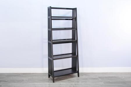 2839BW-72 72"H Folding Bookcase
