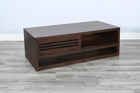 3192CB-C Coffee Table W/ Sliding Doors & Casters