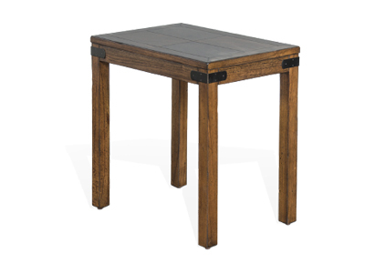 3299NW-CS Chair Side Table W/ Bottom Shelf