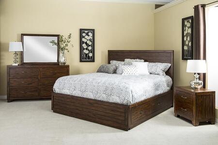 2318VM-SQ Queen Storage Bed