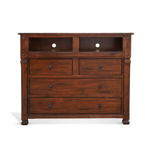 2322DC-MC Santa Fe 4 Drawer Media Chest