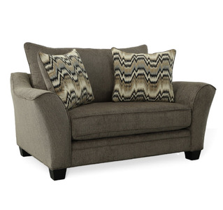 25744 Double Chair - Espresso Legs