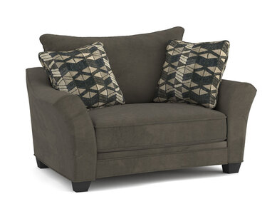 37244 Double Chair - Espresso Legs