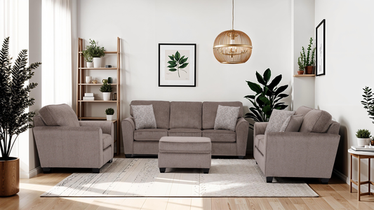 64301 Sofa - Espresso Legs