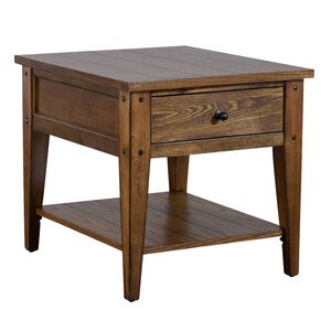 Lib 110-OT1020 End Table Oak