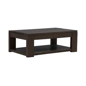 Lib 201-ot1010 Lift Top Cocktail Table Bark