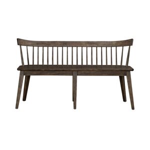 Lib 826-c4000b Spindle Back Bench Rustic Brown /rta