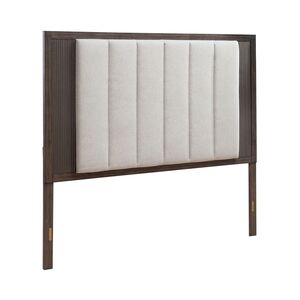Lib 313-BR13HU Queen UPH Panel Headboard Caffe