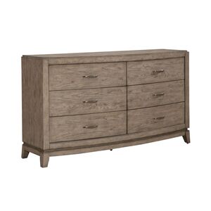 805-BR31 6 Drawer Dresser