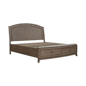 805-BR-QPBS Queen Panel Storage Bed
