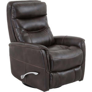 Par MGEM-812GS Manual Swivel Glider Recliner Truffle