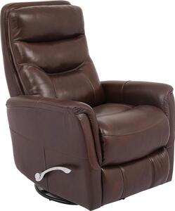 Par MGEM-812GS Manual Swivel Glider Recliner Robust Leather