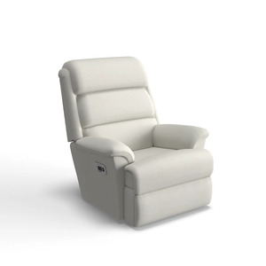 10X519 Power Rocking Recliner With Headrest & Lumbar