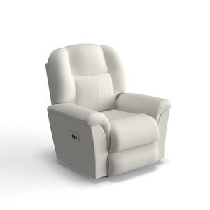 10X709 Power Rocking Recliner With Headrest & Lumbar