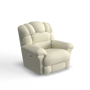 10X777 Power Rocking Recliner With Headrest & Lumbar