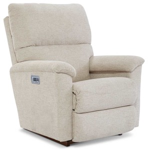 10X727 Power Rocking Recliner With Headrest & Lumbar