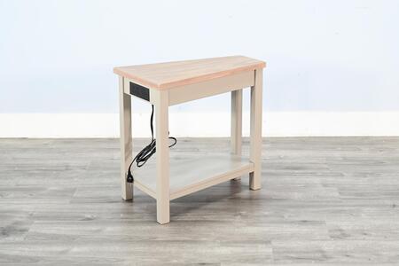2226OP-P Chair Side Table W/ Power Strip