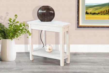 2226LG-P Chair Side Table W/ Power Strip