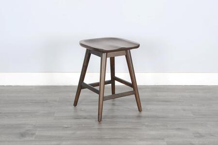 2094CB-S 24"H Stool W/ Saddle Seat