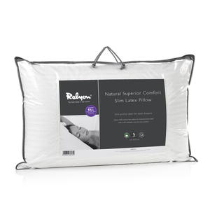 Relyon Natural Superior Comfort Slim Latex Pillow Bagged