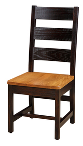 C731 18'' Seat Height Farmstead Ladder Back Side Chair