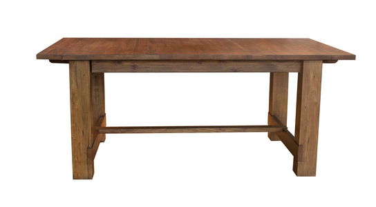 ANASM6300 Anacortes Rect. Trestle Table (20" Leaf) - Salvage Mahagony