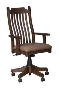 C135 18'' Seat Height Madison Office Chair With Gas Lift