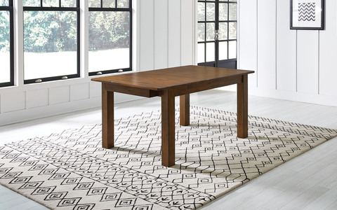 MRPRW6200 Bi-Btfly Dining Ht Table- Rustic Whiskey
