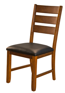 MASMA255K Ladderback Uph Side Chair - Mango Finish