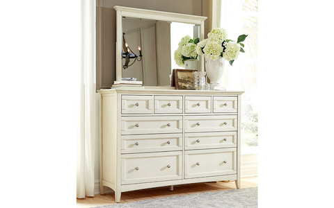 NRLWT5500 Dresser - White Linen