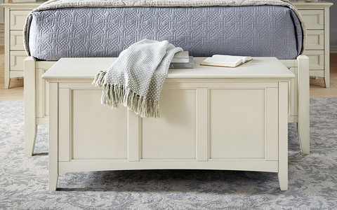 NRLWT5800 Storage Trunk - White Linen