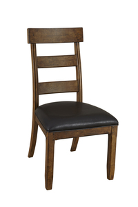 OZAMA245K Plank Side Chair - Mango Finish