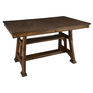 OZAMA6700 Ozark Gathering Height Table 40" X 66 - 86" - Mango Finish