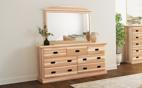 AHINT5500 Dresser - Natural Finish