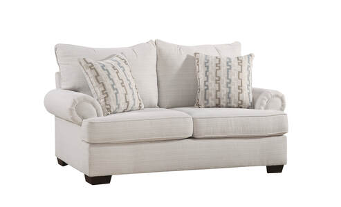 1082-02-2179-05 Loveseat Mallory Chalk