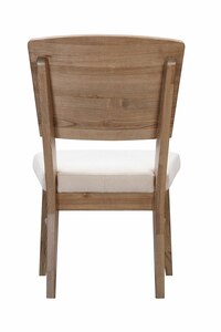 BAB-DC-2-98-K Panel Back Dining Chair Upholstered Seat