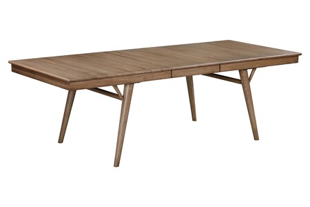 BAB-DC-6-31-0 Dining Leg Table - Dark Caramel Finish