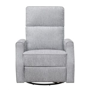 U3299-04-03 Swivel Glider Recliner-Grey