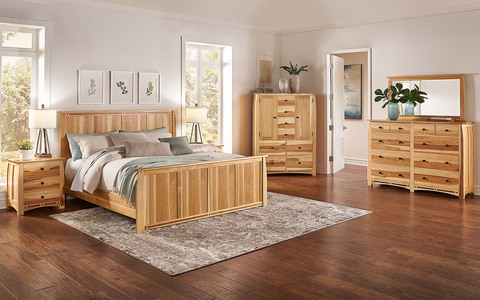 ADANT5170 King Panel Bed