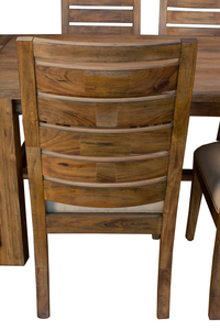 ANASM245K Ladderback Dining Chair with Upholstered Seat