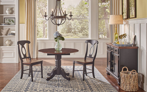 BRIOB6100 42" Drop Leaf Table